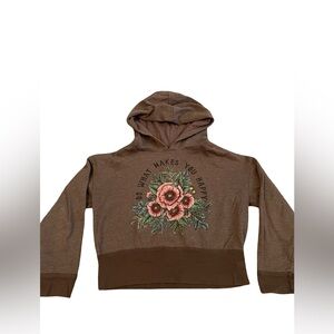 NATURAL LIFE Brown Hoodie